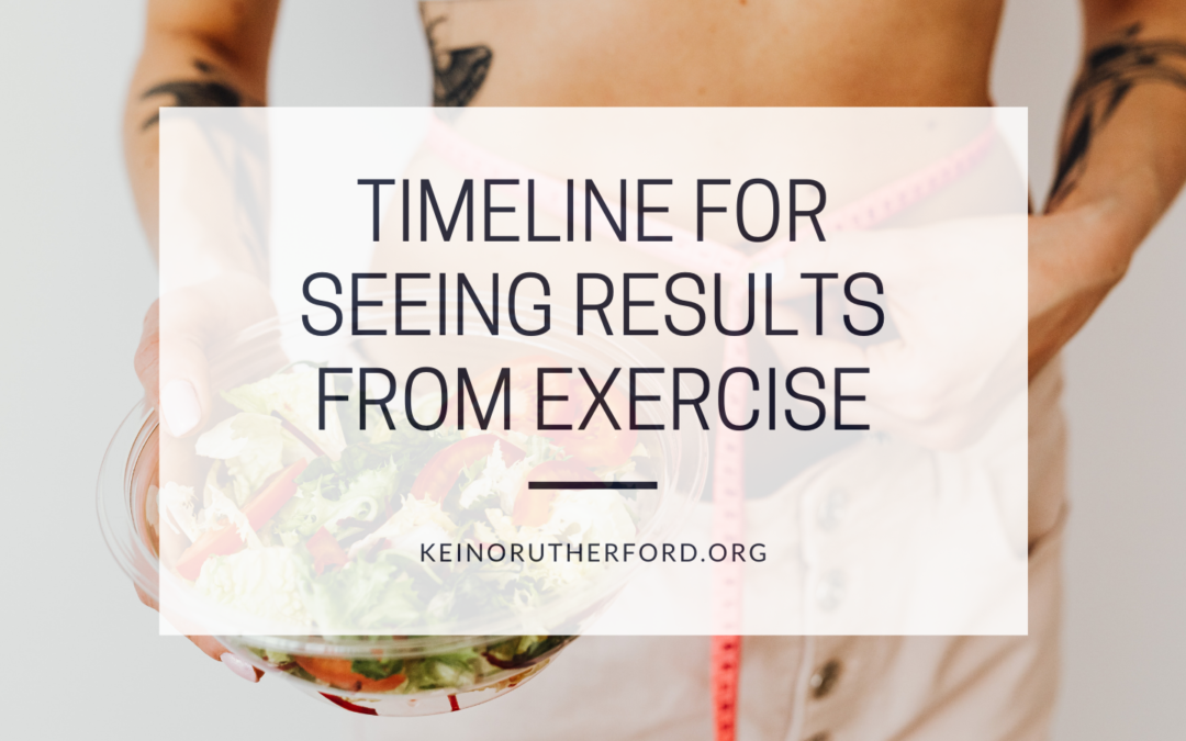 Timeline for Seeing Results From Exercise